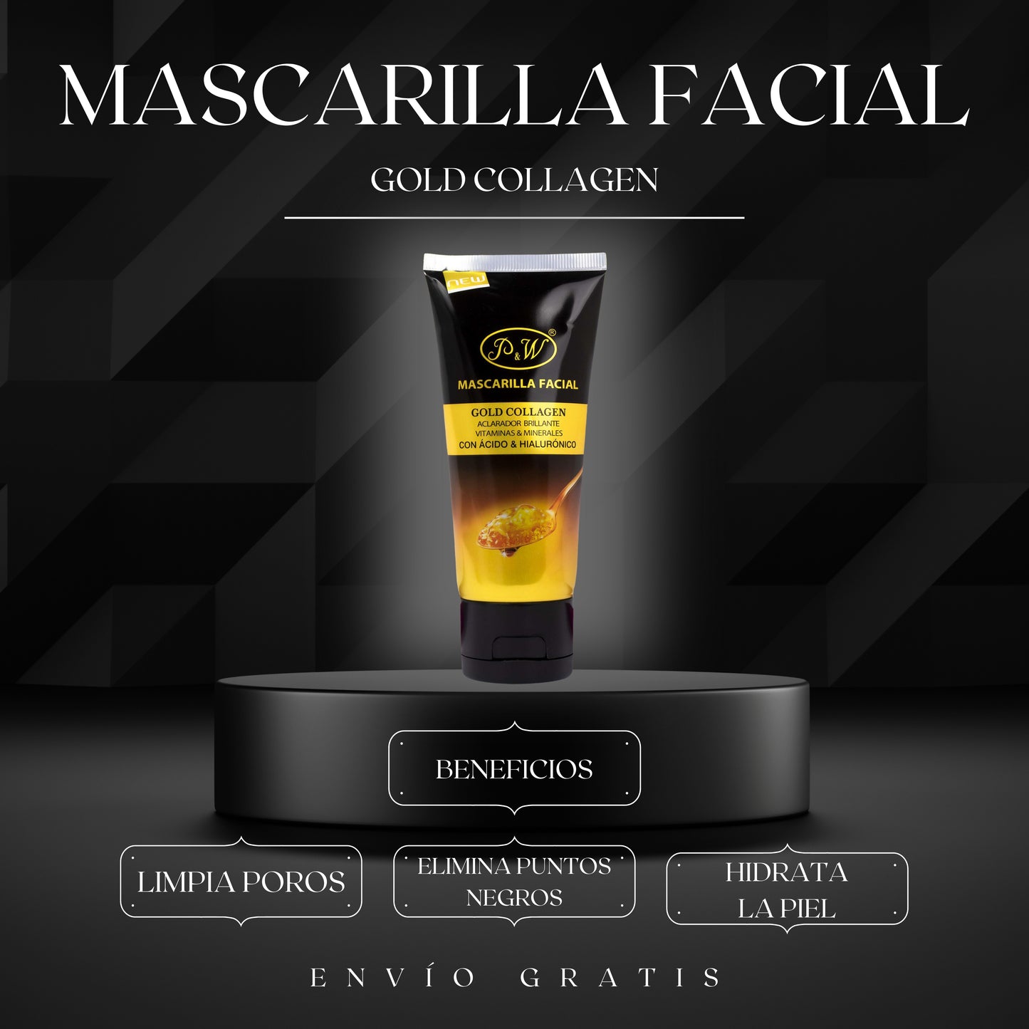 MASCARILLA FACIAL | GOLD COLLAGEN🔥