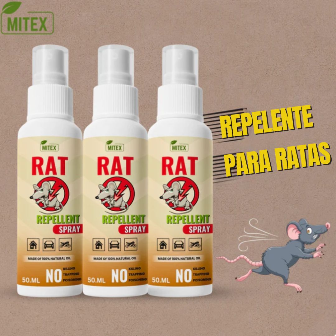 Repelente de ratas en aerosol: protección segura y eficaz contra las ratas