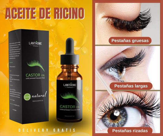 ACEITE DE RICINO | CRECIMIENTO DE PESTAÑAS👁️