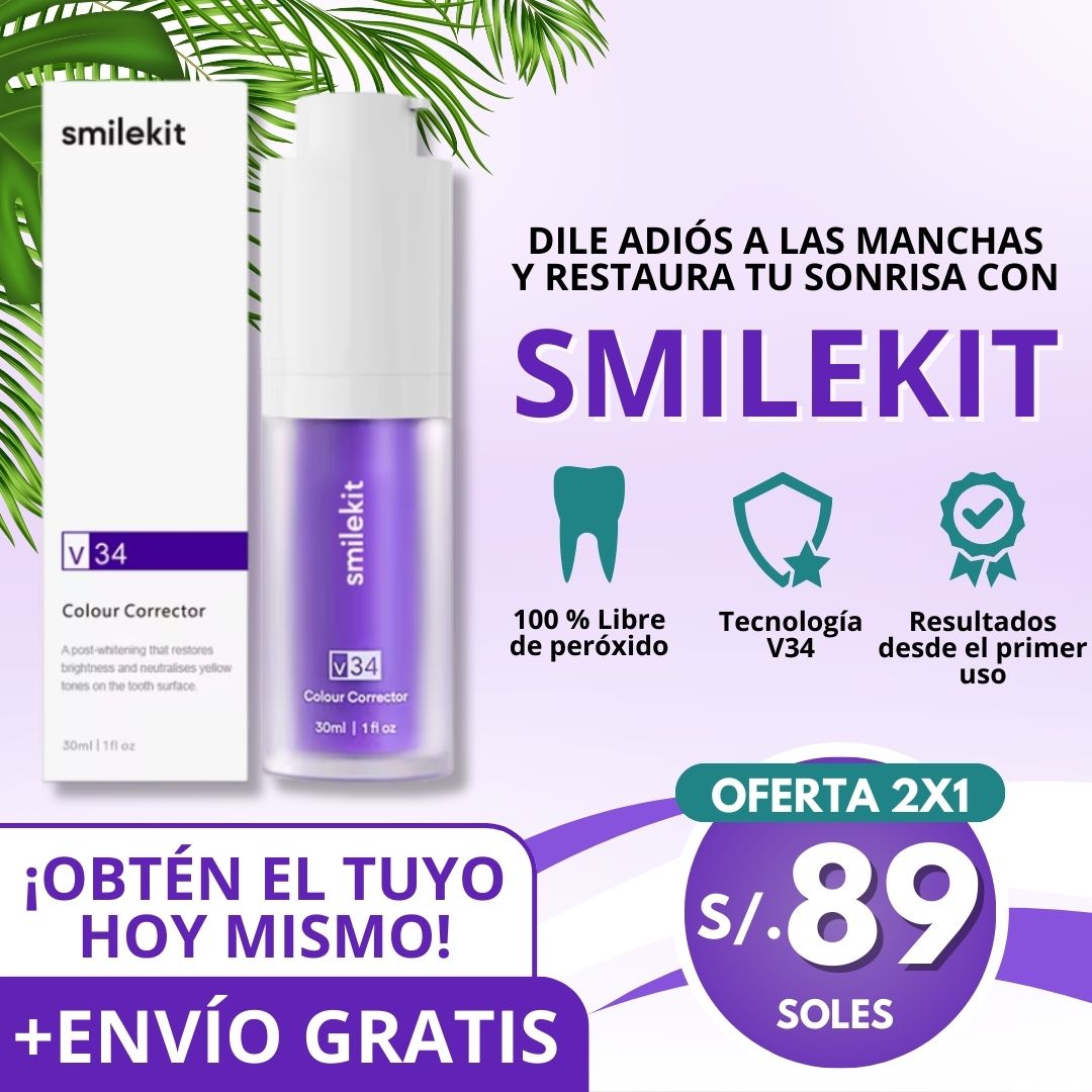 SMILEKIT - blanqueamiento eficaz y rápido