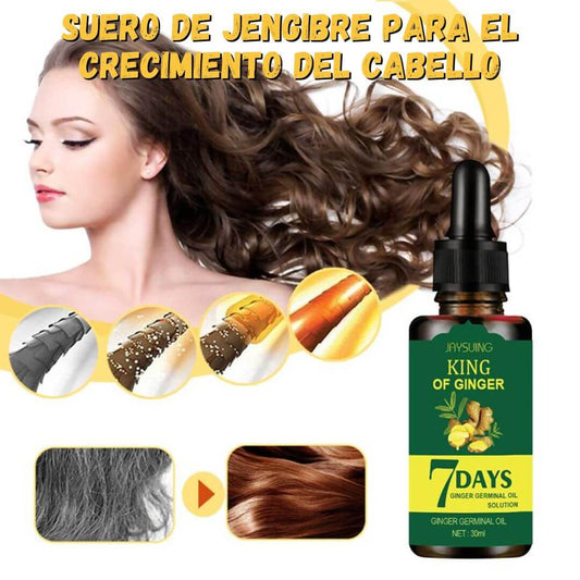 😲SUERO DE JENGIBRE PARA EL CRECIMIENTO DEL CABELLO😍