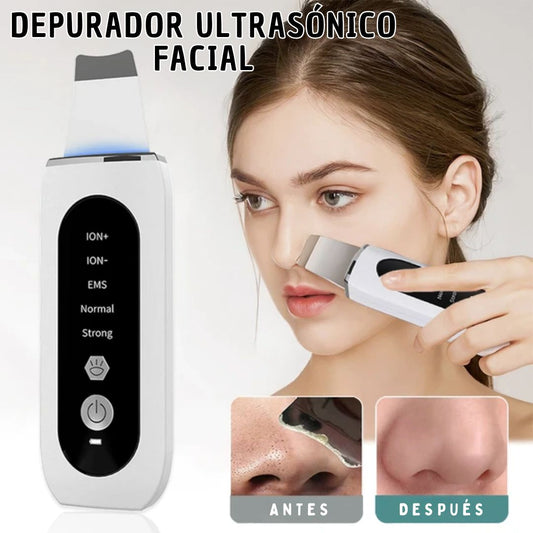 😲DEPURADOR ULTRASÓNICO FACIAL😍