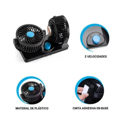 VENTILADOR PREMIUM PARA CARRO