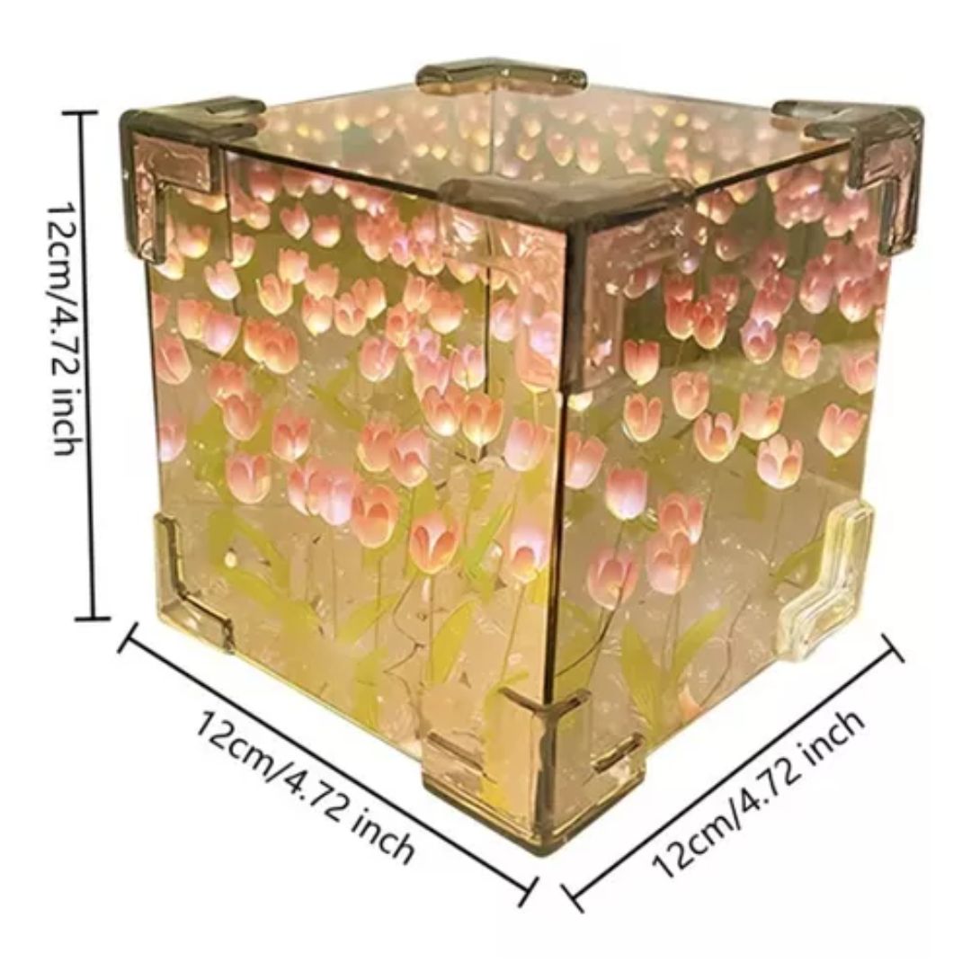 Lámpara de tulipanes