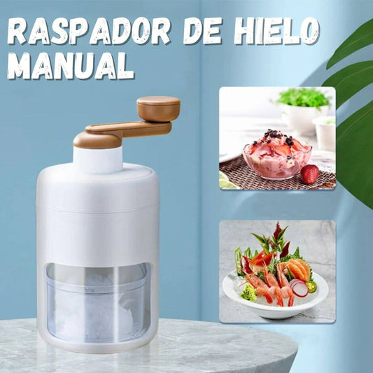 😲RASPADOR DE HIELO MANUAL🧊