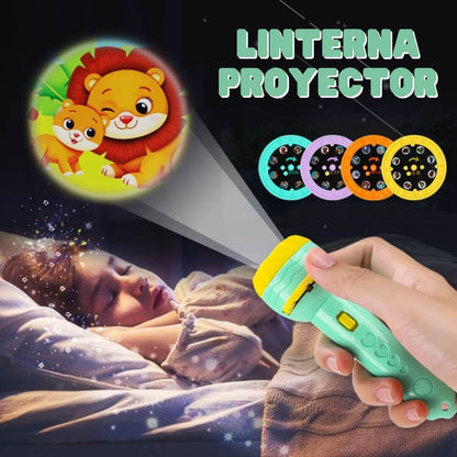 😲LINTERNA PROYECTOR😍