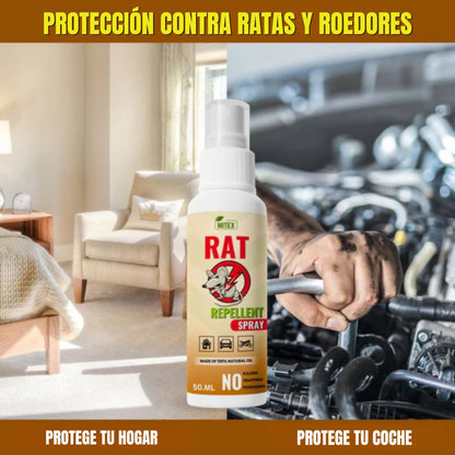 Repelente de ratas en aerosol: protección segura y eficaz contra las ratas