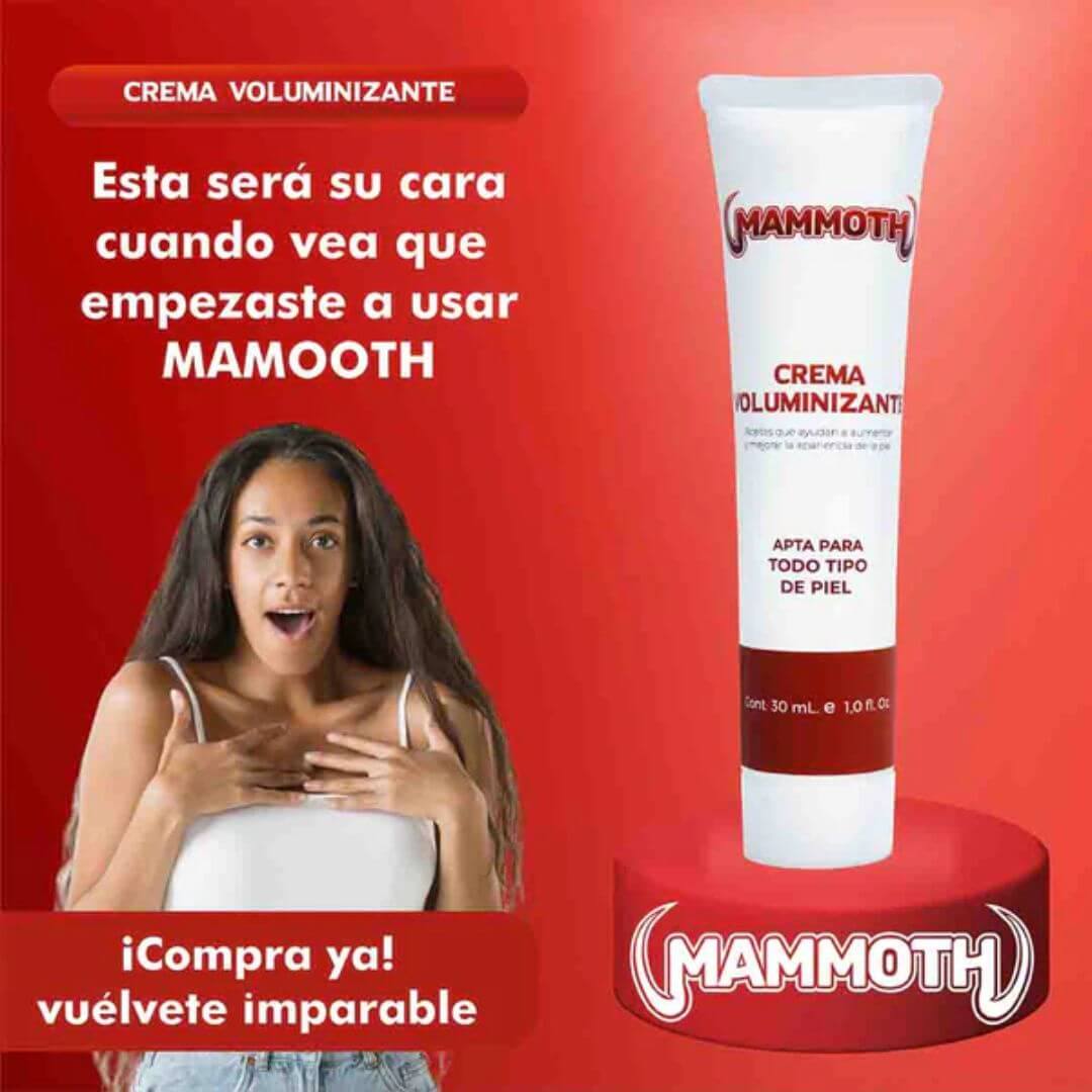 🔥CREMA ENGROZADORA DE MIEMBRO | MAMMONTH🔥