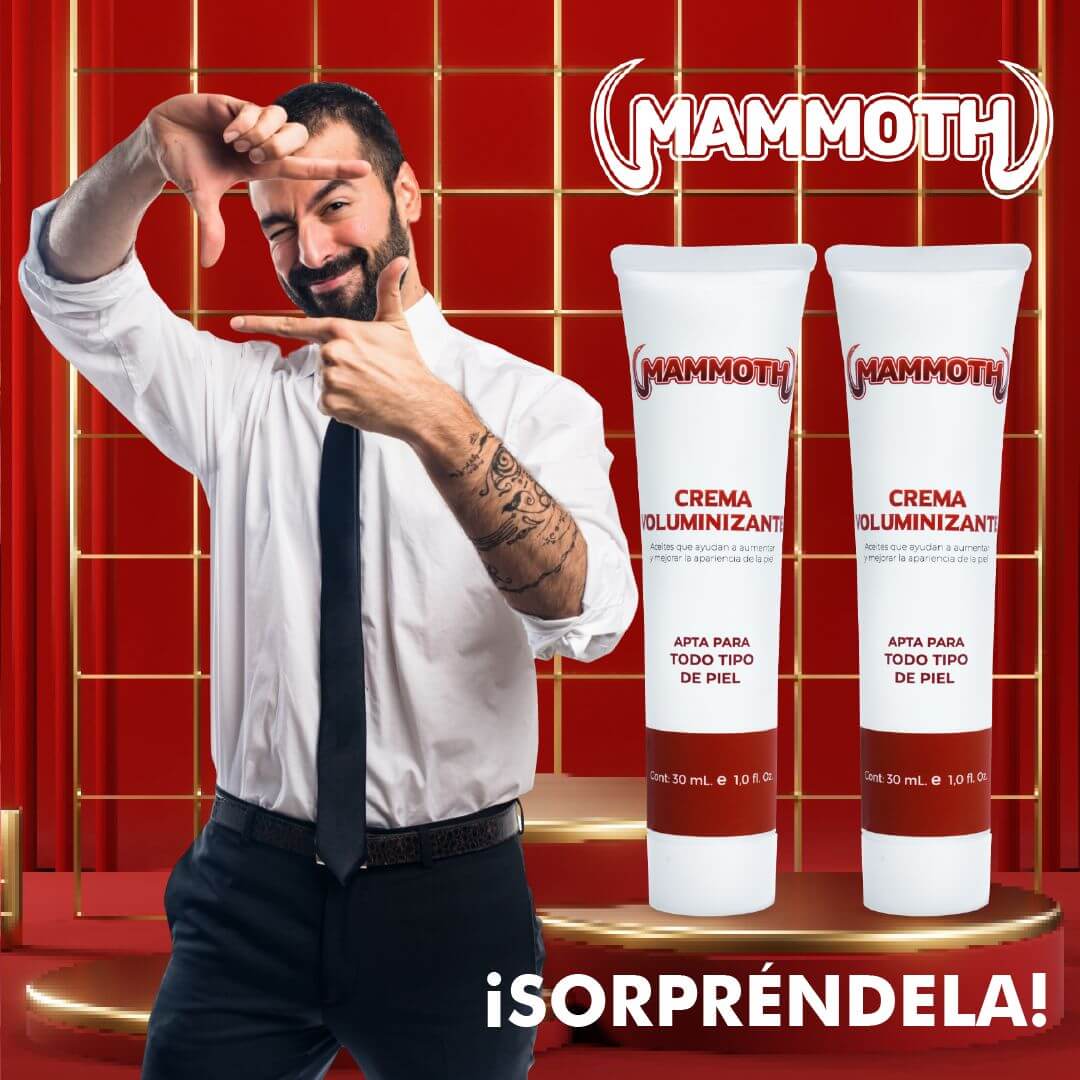 🔥CREMA ENGROZADORA DE MIEMBRO | MAMMONTH🔥