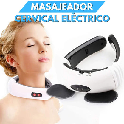 😲MASAJEADOR CERVICAL ELÉCTRICO😍