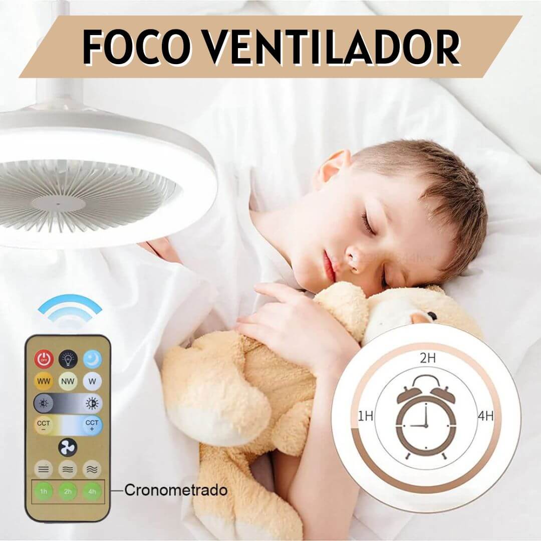 😲FOCO VENTILADOR😍