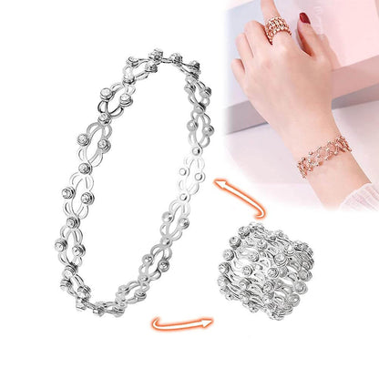 😍PULSERA ANILLO RETRÁCTIL💥