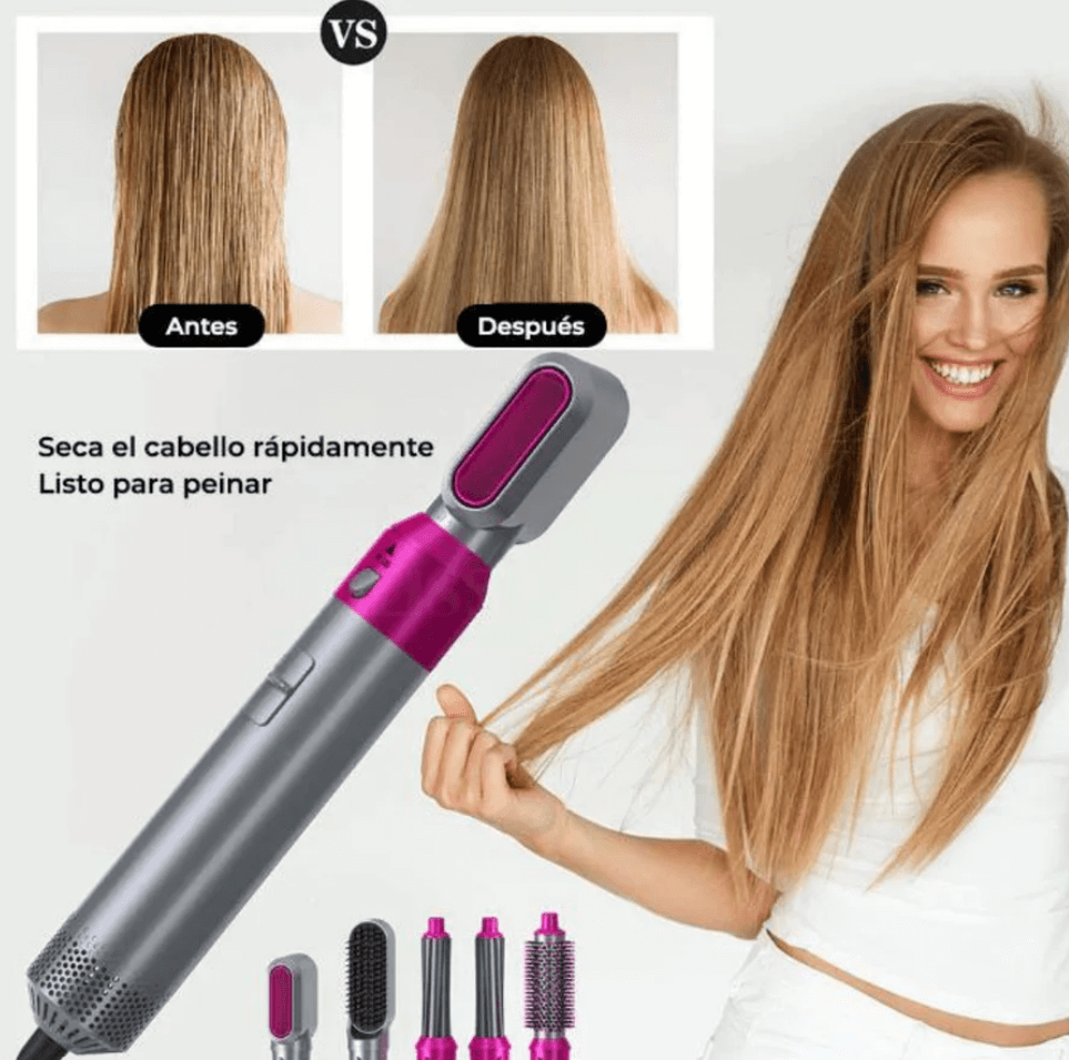 CEPILLO SECADOR DE CABELLO 5 EN 1💥