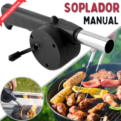 😲SOPLADOR DE AIRE MANUAL PORTÁTIL😍