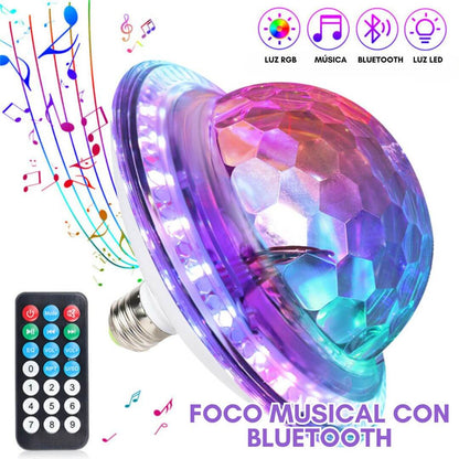 😍FOCO MUSICAL CON BLUETOOTH🌈