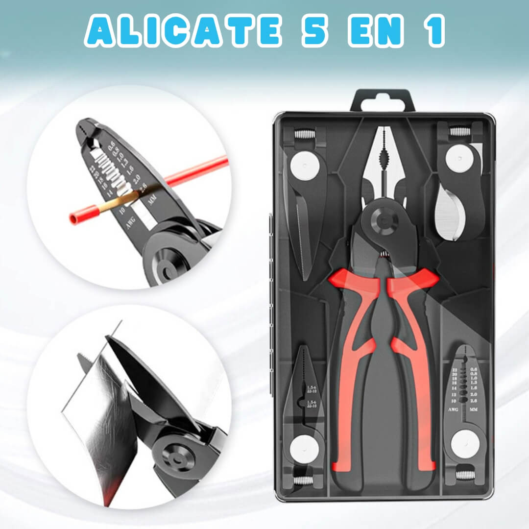 💥ALICATE 5 EN 1😲