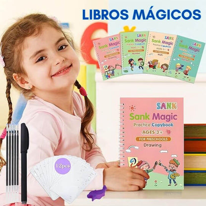 📓SET DE 4 CUADERNOS MÁGICOS🧙