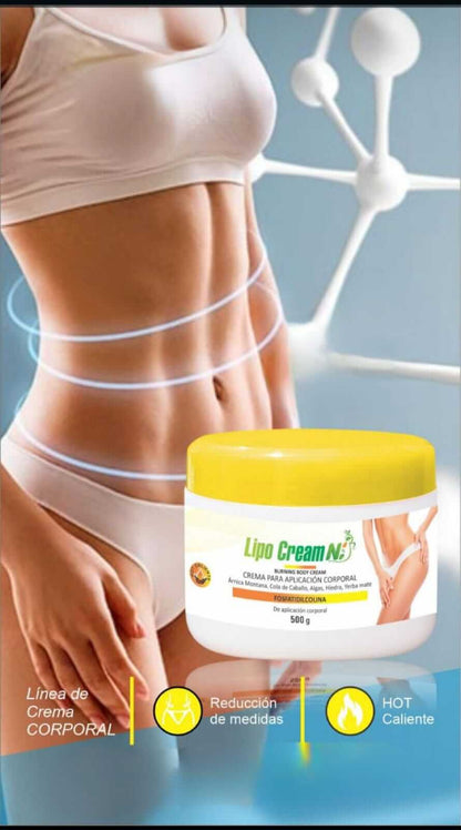 LIPO CREAM - CREMA REDUCTORA ABDOMINAL💥