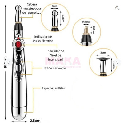 🔥 LAPIZ ACUPUNTURA ELÉCTRICO